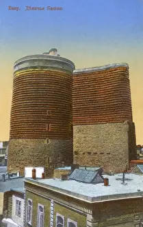 Foundations Prints: The Maiden Tower at Baku, Azerbaijan
