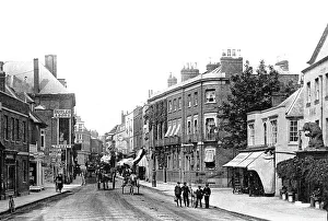 Berkshire Prints: Maidenhead High Street early 1900s
