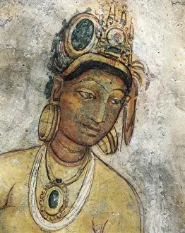 Maidens among clouds. 5th c. SRI LANKA. Sigiriya