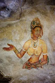 Maidens among clouds. 5th c. SRI LANKA. Sigiriya