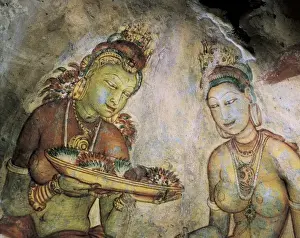 Maidens among clouds. 5th c. SRI LANKA. Sigiriya