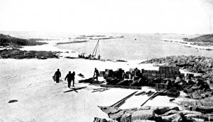 Images Dated 20th August 2004: The Main Base, Australian Antarctic Expedition, 1913