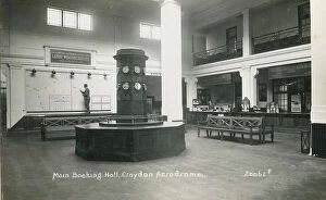 Benches Collection: Main Booking Hall, Croydon Aerodrome, Surrey