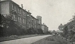 Charlie Prints: Main building, Lambeth Schools, West Norwood, London