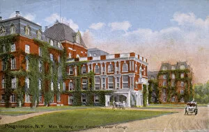 Main Building, Vassar College, Poughkeepsie, NY State, USA