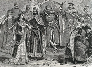 Main characters from the opera Ivanhoe (1891)