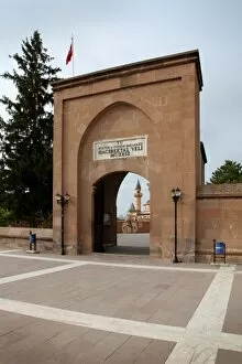 Images Dated 30th August 2012: The main door of Haji Bektash Veli Museum