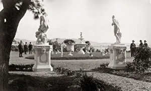 Main Drive, Sutro Heights, San Francisco, California, 1886