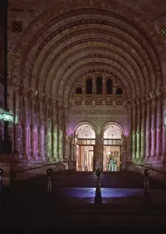 Night Time Prints: Main Entrance of the Natural History Museum
