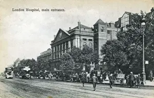 Jan17 Prints: The Main Entrance - The Royal London Hospital, Whitechapel