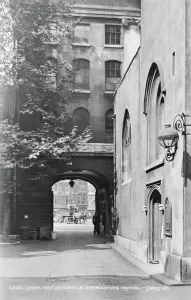 Amidst Prints: Main Entrance of St. Bartholomew's Hospital