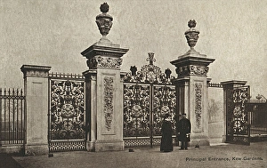 Main Gate - Kew Gardens, Kew, London, England Main Gate - Kew Gardens, Kew, London, England