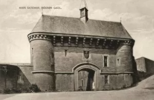Prison Collection: Main gateway, Bodmin Gaol, Cornwall
