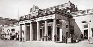 The main gaurdroom, Valletta, Malta, circa 1870s