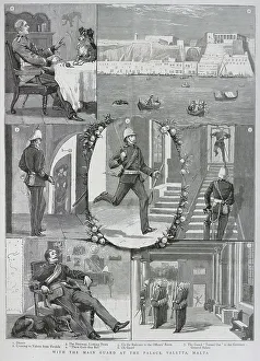 Valetta Prints: The Main Guard of the Palace, Valetta, Malta