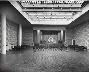 Flooring Prints: Main hall at Baden Powell House, London