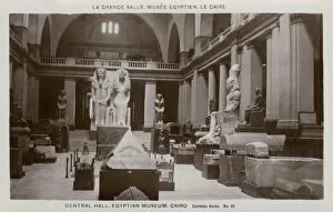 Museums Collection: Main hall of the Egyptian Museum in Cairo, Egypt