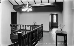 Staircase Prints: Main Landing at Bryn Asaph