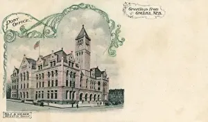 Omaha Prints: The Main Post Office - Omaha, Nebraska, USA