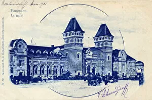 Images Dated 26th July 2016: Main Railway Station at Dnipropetrovsk, Ukraine