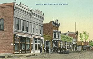 Main Street, Aztec, New Mexico, USA