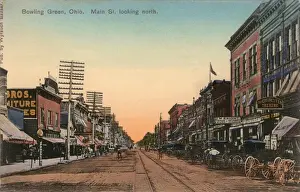 Bowling Prints: Main Street, Bowling Green, Ohio, USA