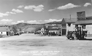 Bridgeport Prints: Main street Bridgeport, California