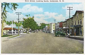 Telegraph Collection: Main Street, Colebrook, New Hampshire, USA