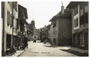 Michelin Prints: Main street, Coppet, Vaud, Switzerland