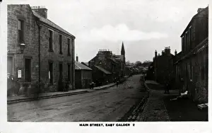 Midlothian Prints: Main Street, East Calder, Midlothian