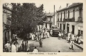 Main Street, Fort National (Larbaa Nath Irathen), Algeria