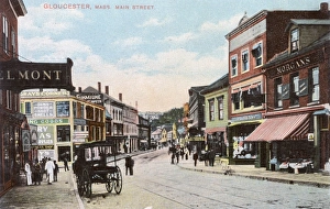 Morgan Gallery: Main Street, Gloucester, Massachusetts, USA