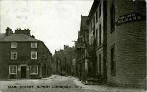 Cumbria Collection: Main Street, Kirkby Lonsdale, Cumbria