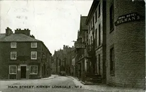 Kirkby Prints: Main Street, Kirkby Lonsdale, Cumbria