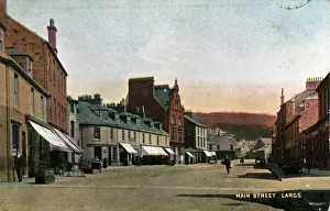 Ayrshire Prints: Main Street, Largs, Ayrshire