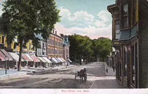 Main Street, Lee, Massachusetts, USA