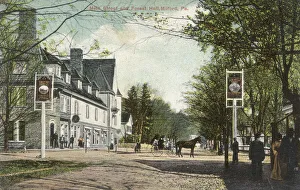 Carriages Collection: Main Street, Milford, Pennsylvania, USA