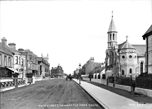Mournes Prints: Main Street, Newcastle, from South