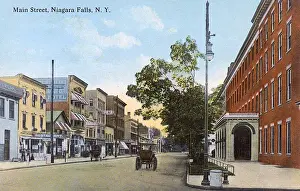 Main Street, Niagara Falls, New York State, USA