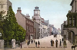 Pembroke Gallery: Main Street, Pembroke, Pembrokeshire, West Wales