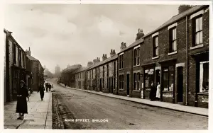 Auckland Prints: Main Street, Shildon, County Durham