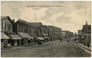Rockland Prints: Main Street, Suffern, New York State, USA