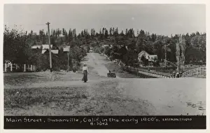 Main Street, Susanville, Lassen County, California, USA