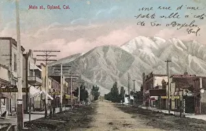 Main Street, Upland, San Bernardino County, California, USA