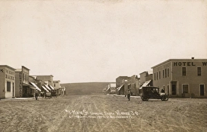 Images Dated 5th April 2016: Main Street, Winner, South Dakota, USA
