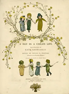 Main title page design, A Day in a Childs Life