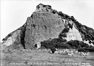 Surround Prints: Main Volcanic Neck in Triassic Sandstone, Scrabo, Newtownard