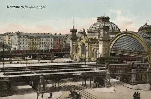 Mainline railway station, Dresden, Germany