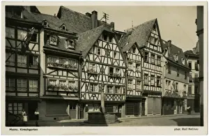 Half Timbered Prints: Mainz, Germany - Kirschgarten (Cherry Garden)