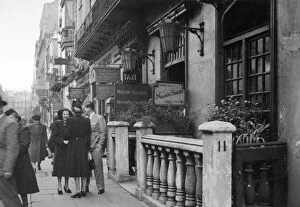Maison Basque restaurant, Mayfair, 1940s